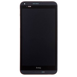 HTC Desire 816 LCD Screen Digitizer + Front Frame (Black)